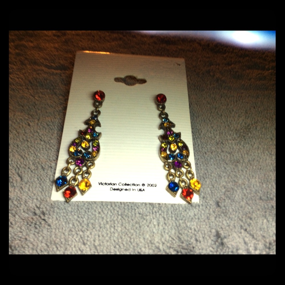 Beautiful pierced dangle earrings